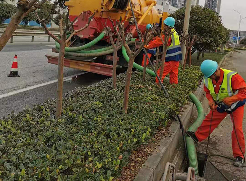 蒸湘市政管道清淤
